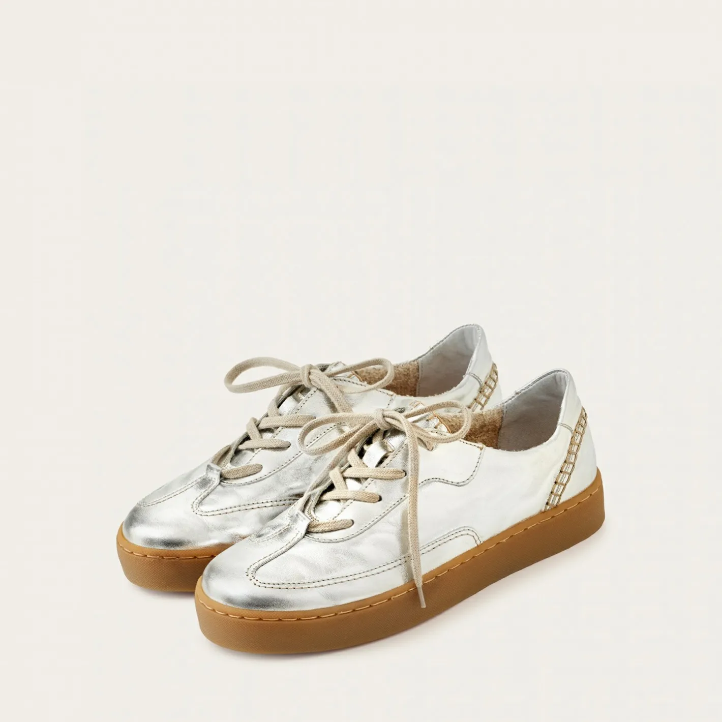 Balagan Aluf Sneakersy, Srebrny- Sneakersy