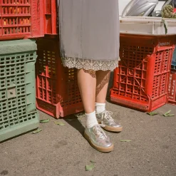 Balagan Aluf Sneakersy, Srebrny- Sneakersy
