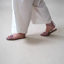 Balagan Amfi Sandaly, Lawendowy Zamsz- Sandaly