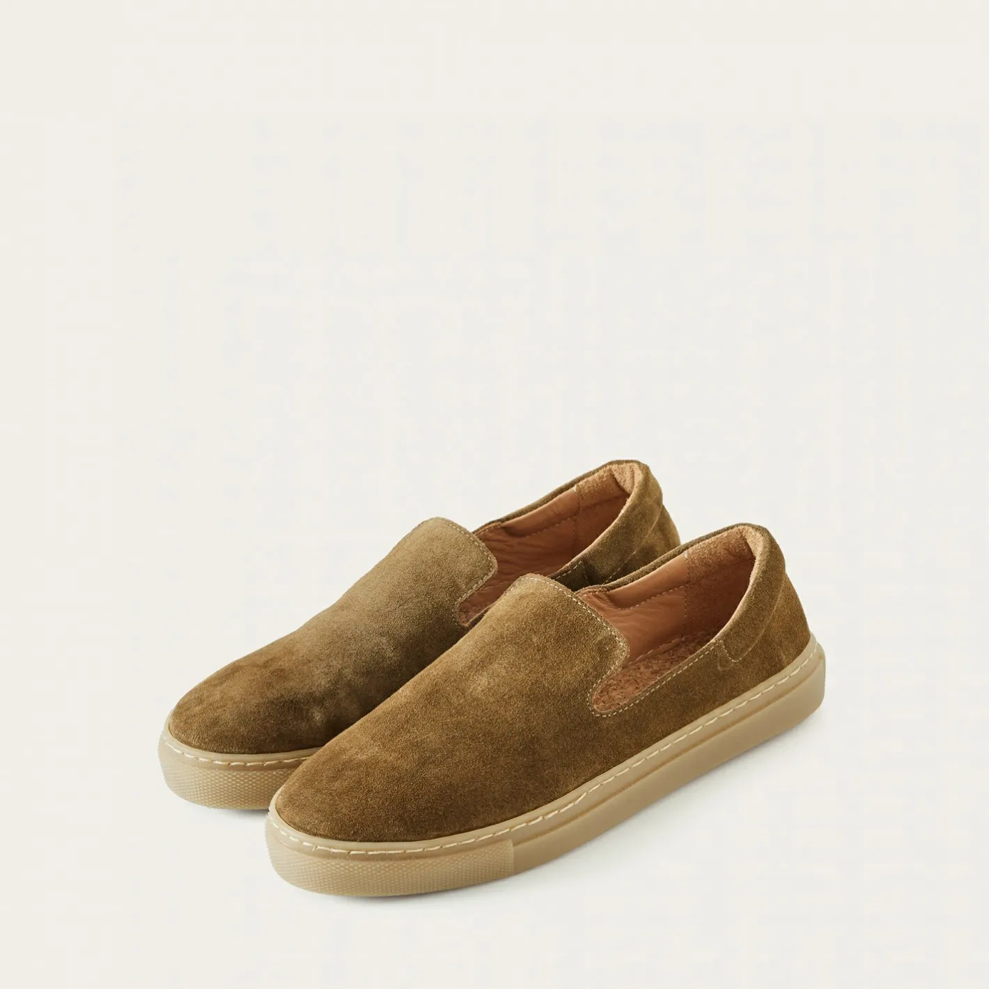 Balagan Biluyi Sneakersy, Ziemisty Welur- Sneakersy