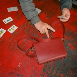 Balagan Gala Bag Torebka, Bordowy- Listonoszki