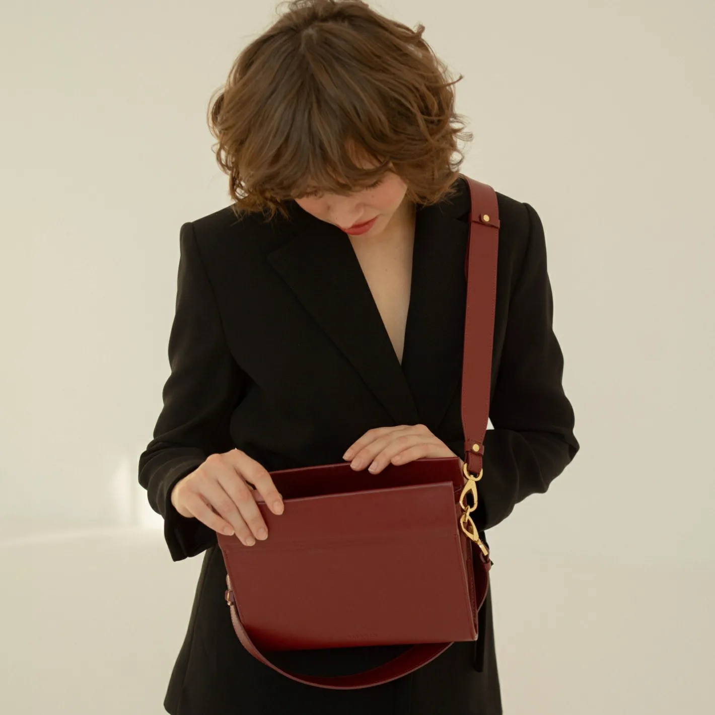 Balagan Gala Bag Torebka, Bordowy- Listonoszki