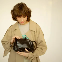 Balagan Hug Bag Torebka L, Brazowy Wzor Krokodyla- Minitorebki