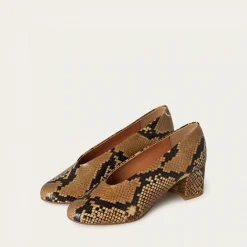 Balagan Leilot Czółenka, Brazowy Wzor Pytona- Czółenka