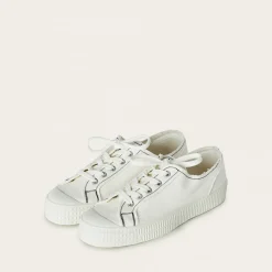 Balagan Novesta Star Master Sneakersy Damskie Vegan, Perlowy Z Czarna Nicia- Sneakersy