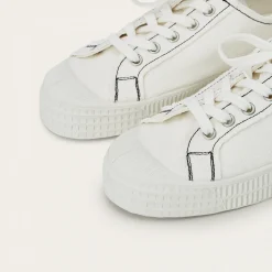 Balagan Novesta Star Master Sneakersy Damskie Vegan, Perlowy Z Czarna Nicia- Sneakersy