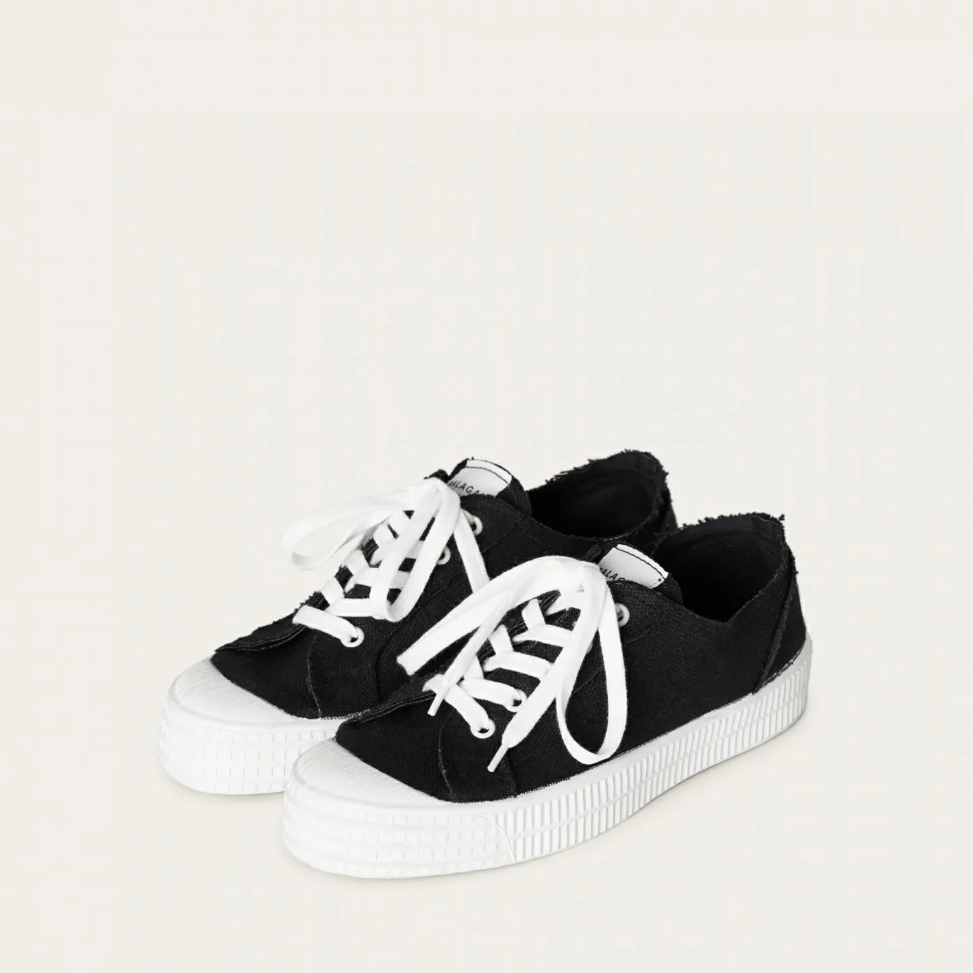 Balagan Novesta Star Master Sneakersy Damskie Vegan, Czarne Na Bialym- Sneakersy