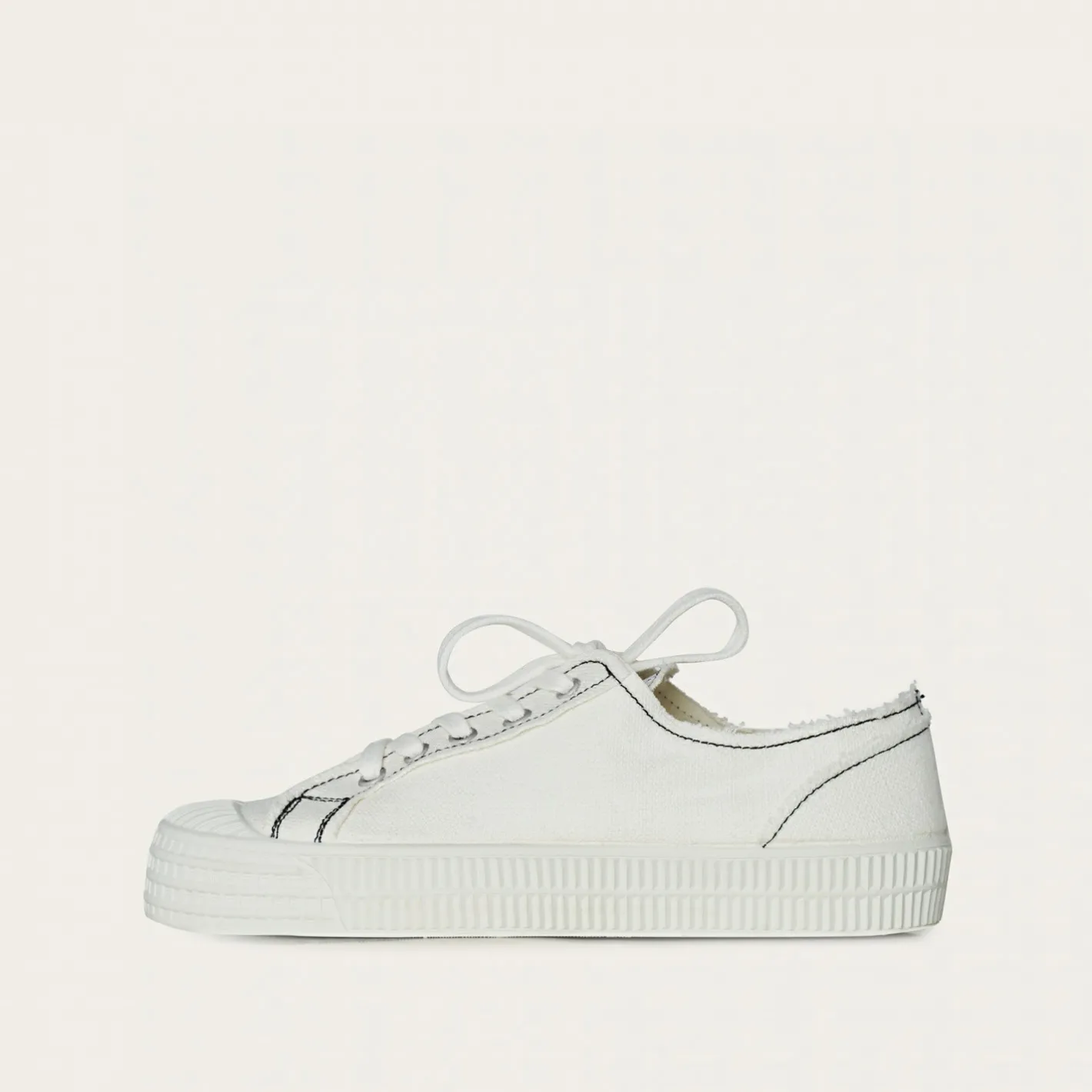 Balagan Novesta Star Master Sneakersy Meskie Vegan, Perlowy Z Czarna Nicia- Sneakersy