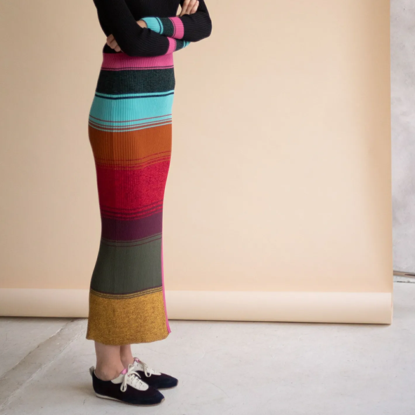 Balagan Ritza Sneakersy, Atramentowy Welur- Sneakersy