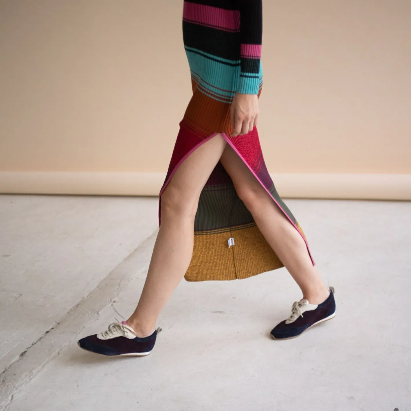 Balagan Ritza Sneakersy, Atramentowy Welur- Sneakersy