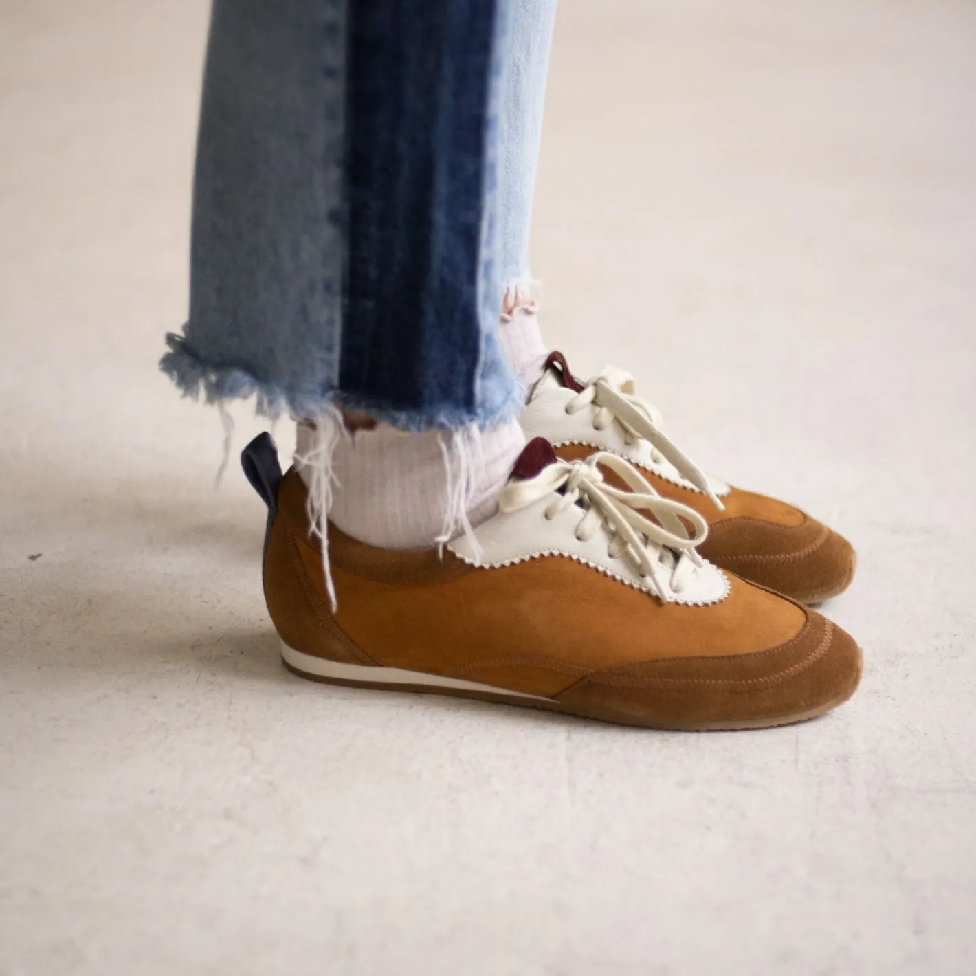 Balagan Ritza Sneakersy, Rudy Welur- Sneakersy