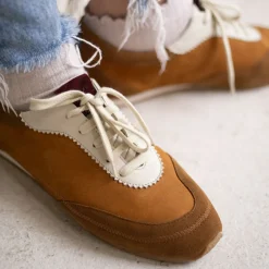 Balagan Ritza Sneakersy, Rudy Welur- Sneakersy