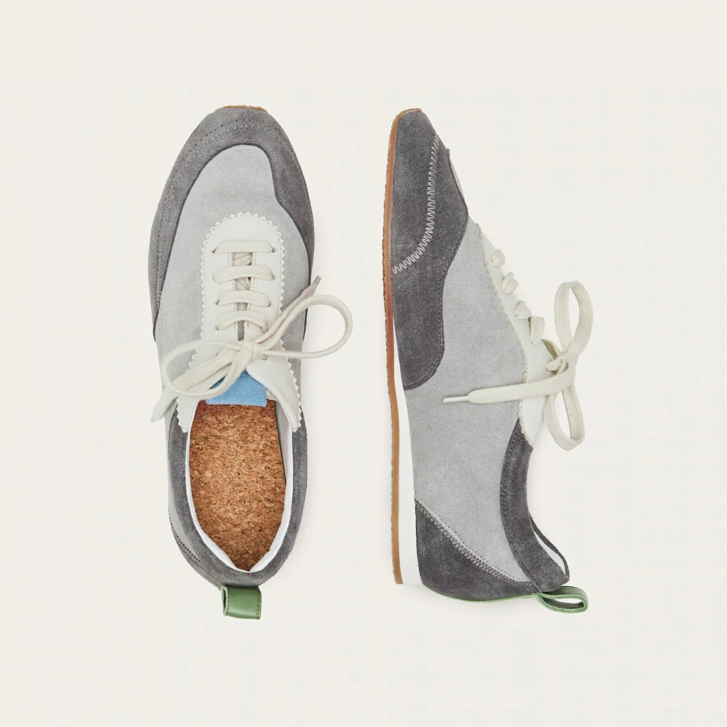 Balagan Ritza Sneakersy, Szary Welur- Sneakersy