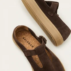 Balagan Sababa Sneakersy, Kawowy Welur- Sneakersy