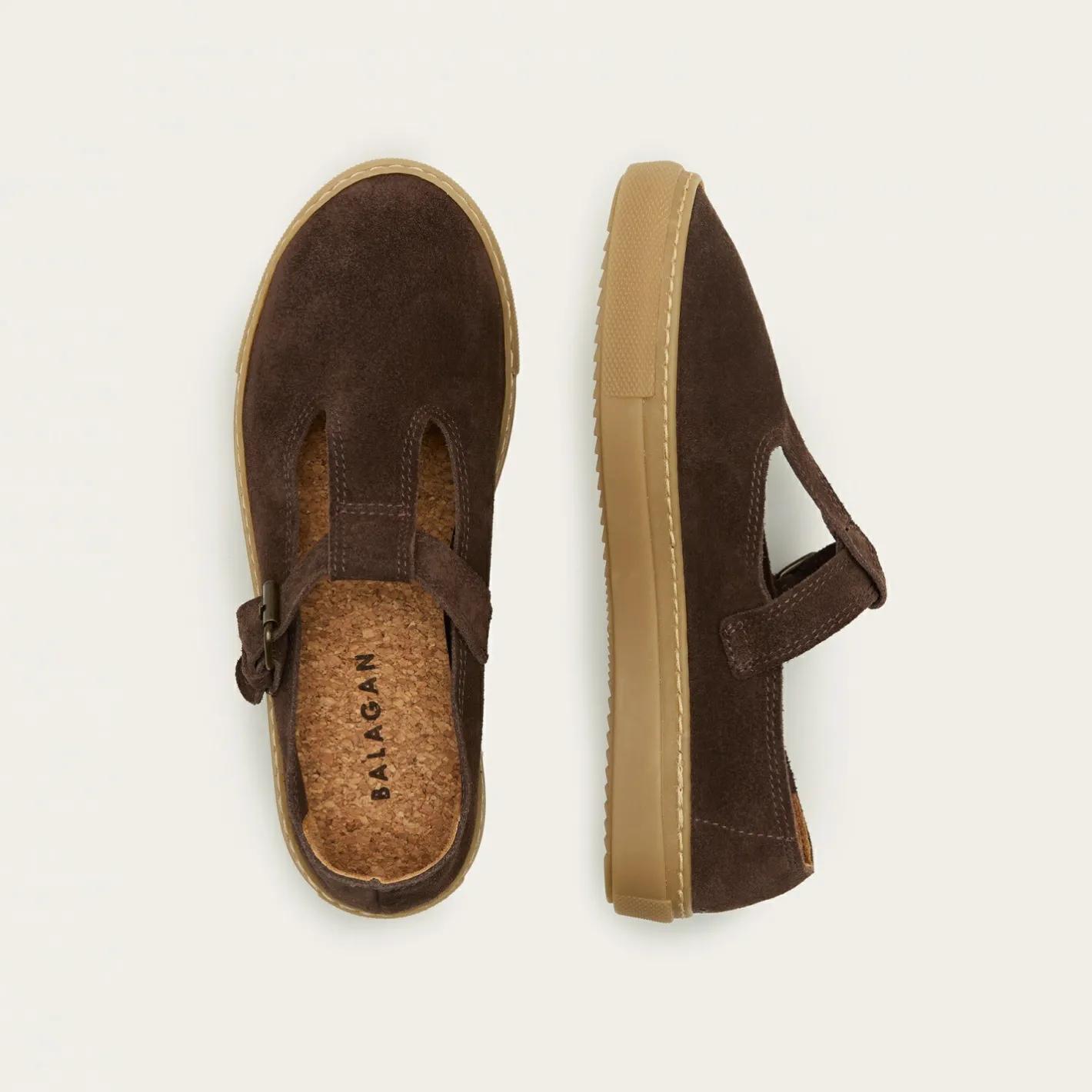 Balagan Sababa Sneakersy, Kawowy Welur- Sneakersy