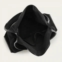 Balagan Sak Torebka L, Czarny Welur- Shoppery