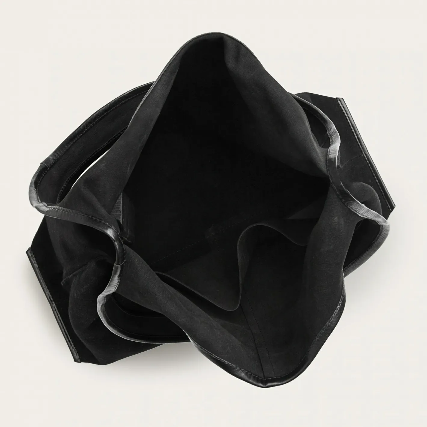 Balagan Sak Torebka L, Czarny Welur- Shoppery