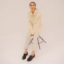 Balagan Tefer Półbuty, Czarny Rustykalny- Mokasyny